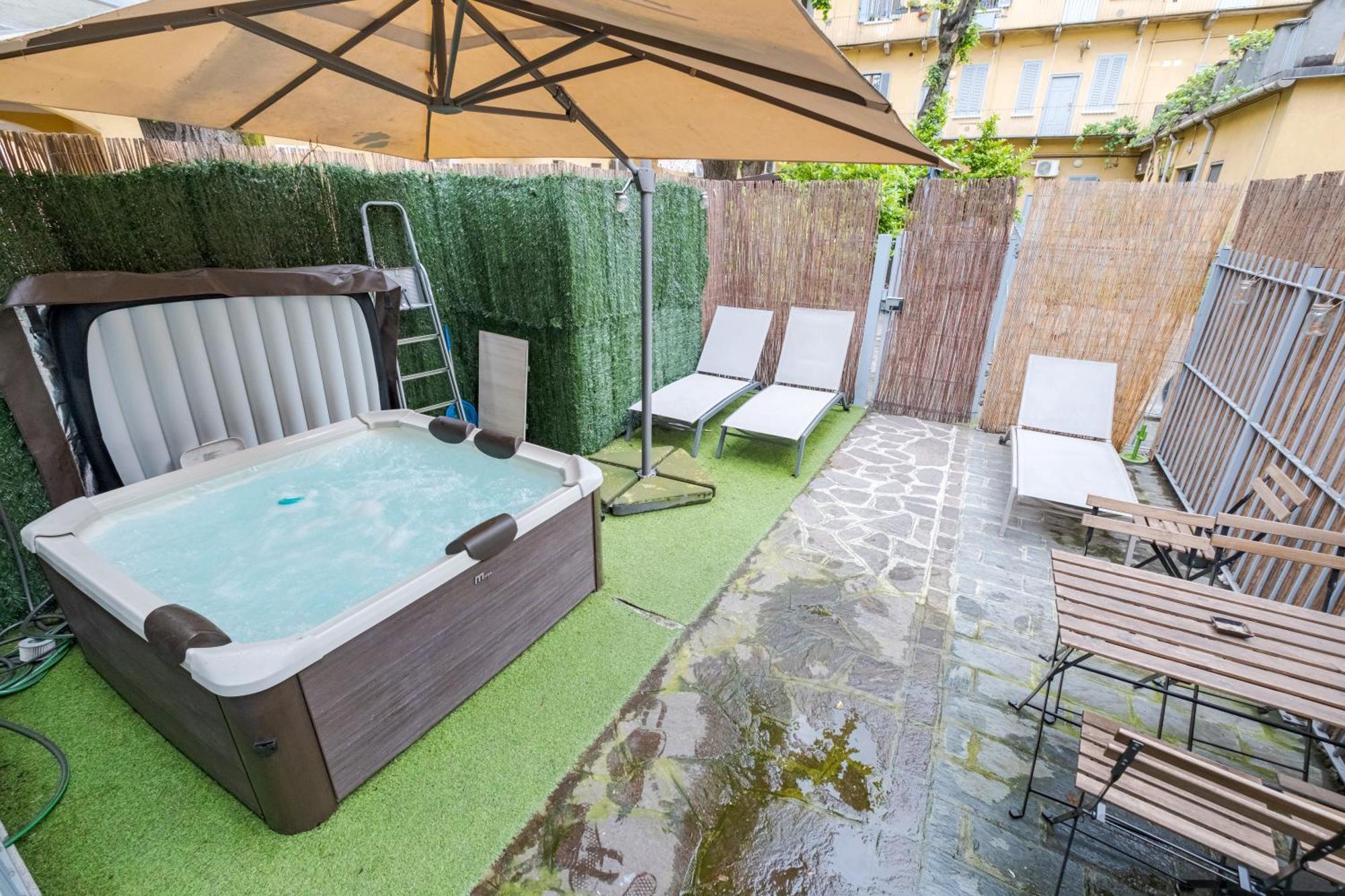 Oasi Di Relax Spa A 10 Min Dal Duomo Apartman Milánó Kültér fotó